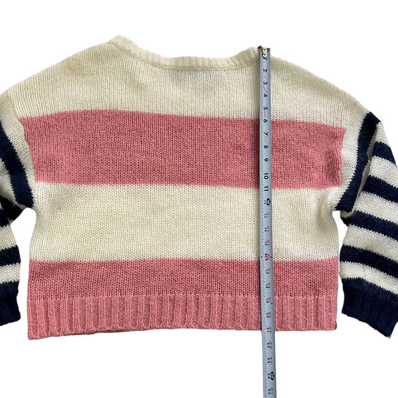 One Teaspoon Heather Stripe Oversize Sweater Women Size S/M - Picture 9 of 13